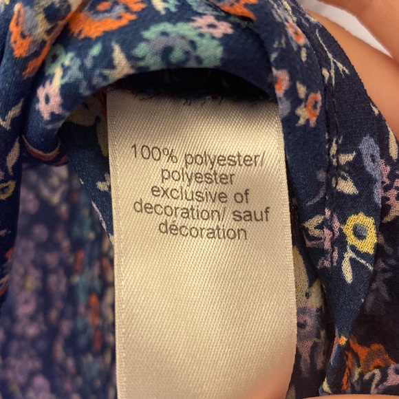 🌸💙Maurices Floral Tank Size L - Picture 6 of 7